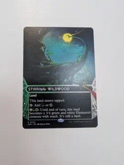MTG - Stirring Wildwood 0039 (Borderless) - Edge of Eternities NM/M Condition - Image 1