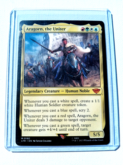 Aragorn, the Uniter (Regular) The Lord of the Rings: Tales of Middle-earth NM - Image 1