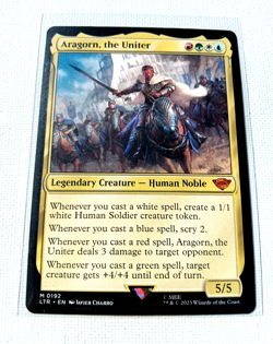 Aragorn, the Uniter (Regular) The Lord of the Rings: Tales of Middle-earth NM - Image 2