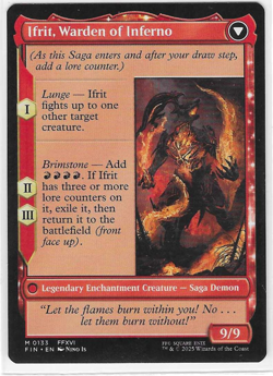 Clive, Ifrit's Dominant MTG: Final Fantasy Regular #133 - Image 2