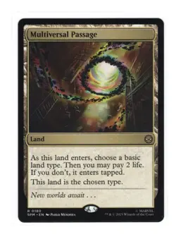 Multiversal Passage | Regular | NM | MTG | Rare | 0180| Rare | SPM - Image 1