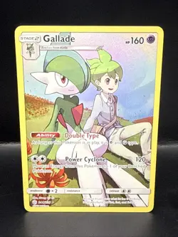 Pokemon TCG Gallade Holo Secret Rare Card Sun & Moon Cosmic Eclipse 244/236 - Image 1