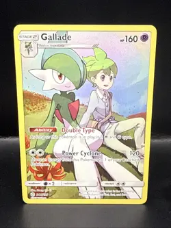 Pokemon TCG Gallade Holo Secret Rare Card Sun & Moon Cosmic Eclipse 244/236 - Image 2