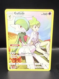 Pokemon TCG Gallade Holo Secret Rare Card Sun & Moon Cosmic Eclipse 244/236 - Image 3