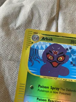 Arbok 3/165 Reverse Holo Expedition Pokemon TCG (NM/LP) - Image 5