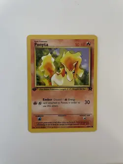 Ponyta 64/82 1st Edition - Pokemon TCG Team Rocket - Image 1
