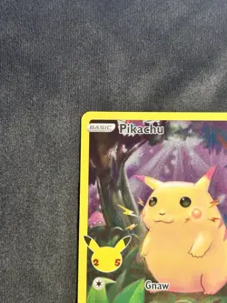 Pikachu 005/025 Full Art Pokemon Celebrations 25th Anniversary - Image 4