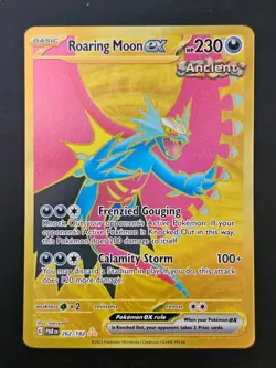 Roaring Moon ex 262/182 - Pokemon Paradox Rift Hyper rare - Image 1