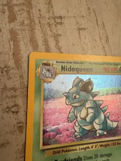 Pokemon TCG Nidoqueen Jungle 7/64 Holo Unlimited Holo Rare - Image 3
