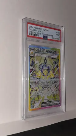 2024 POKEMON SCR EN GALVANTULA EX SPECIAL ILLUSTRATION RARE #168 PSA 9 MINT - Image 3