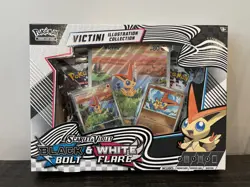 Pokemon Black Bolt White Flare Unova Victini Illustration Collection SEALED/NEW - Image 1