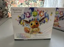 Prismatic Evolutions Pokemon Center Exclusive ETB - Sealed Elite Trainer Box - Image 1