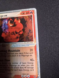 Pokemon TCG Magcargo ex 95/97 Dragon Holo HP - Image 2