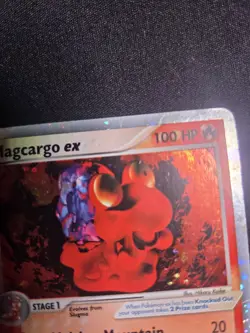 Pokemon TCG Magcargo ex 95/97 Dragon Holo HP - Image 4