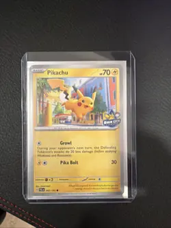 Pokemon: Pikachu [Rain City Showcase Exclusive] #062/193 [NM+] - Image 1