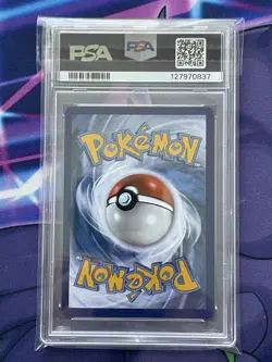 2021 Pokemon SWSH Fusion Strike MEW V Full Art #250 PSA 9 MINT - Image 2