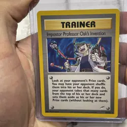 Pokemon Card - Impostor Professor Oak's Invention Neo Destiny 94/105 Rare LP TCG - Image 1