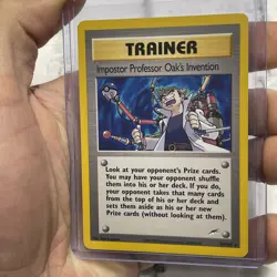 Pokemon Card - Impostor Professor Oak's Invention Neo Destiny 94/105 Rare LP TCG - Image 2
