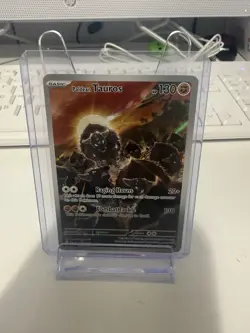 Pokemon TCG Paldean Tauros Scarlet & Violet Paldea Evolved Holo Card 218/193 NM - Image 1