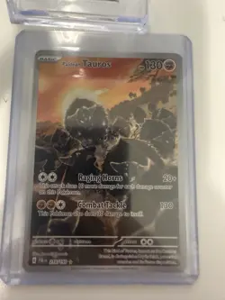 Pokemon TCG Paldean Tauros Scarlet & Violet Paldea Evolved Holo Card 218/193 NM - Image 5