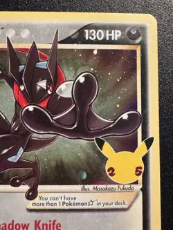 Gold Star Greninja SWSH144 Promo Pokemon Card Holo Foil Rare Near Mint - Image 4