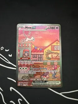 (SMALL DENT) Mew ex 053 Sv: Scarlet & Violet Promo Cards Holo LP - Image 1