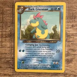 Pokemon TCG Dark Croconaw Neo Destiny Card 32/105 Unlimited Uncommon NM-MINT 🔥 - Image 1