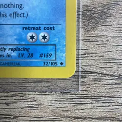 Pokemon TCG Dark Croconaw Neo Destiny Card 32/105 Unlimited Uncommon NM-MINT 🔥 - Image 4