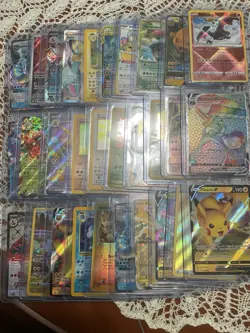 Pokemon 300+ Cards, Mixed Lot, With Tin. Look At Pics ( Read Description ).. - Image 1