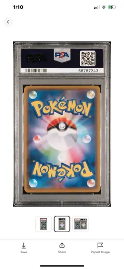 2021 POKEMON JPN PROMO CARD PACK 25TH ANV ED #021 FULL ART/ZEKROM PSA 10 - Image 3