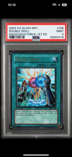 Yugioh Lot Of PSA 9/10 Tribute To Doomed, Insect Princess, Double Spell Card D - Image 5