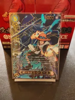 Portgas D.Ace SP Alt Art EB"-028 R Japanese one-piece Card Game - Image 1