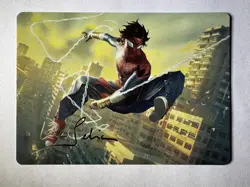 Spider-Man Gold-Stamped Art Card 31/54 - MTG Marvel’s Spider-Man - NM - Image 1