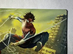 Spider-Man Gold-Stamped Art Card 31/54 - MTG Marvel’s Spider-Man - NM - Image 3