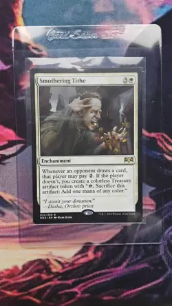 MTG Smothering Tithe, Ravnica Allegiance, 022/259, Near Mint Rare - Image 1