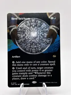 Herd Heirloom 0347 Borderless Tarkir: Dragonstorm TDM MTG NM - Image 1