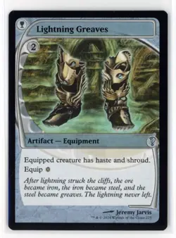 MtG MB2 Lightning Greaves #225 Future Sight Non-Foil - Image 1