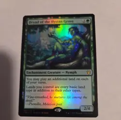 Dryad of the Ilysian Grove Theros Beyond Death MINT pack fresh FOIL - Image 1