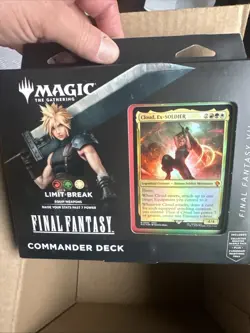 FINAL FANTASY Sealed Commander Deck Display (Set of All 4 Decks) Magic MTG - Image 1