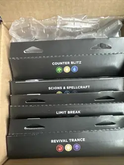 FINAL FANTASY Sealed Commander Deck Display (Set of All 4 Decks) Magic MTG - Image 2