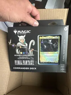 FINAL FANTASY Sealed Commander Deck Display (Set of All 4 Decks) Magic MTG - Image 3