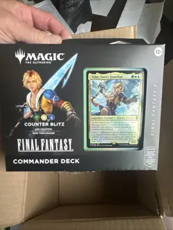 FINAL FANTASY Sealed Commander Deck Display (Set of All 4 Decks) Magic MTG - Image 4
