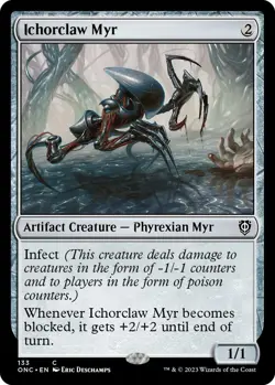 Ichorclaw Myr - Commander: Phyrexia: All Will Be One - Magic The Gathering - MTG - Image 1