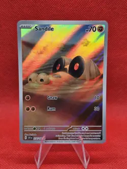 Sandile SV01: Scarlet & Violet Base Set #216/198 Pokemon Card TCG - Image 1
