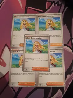 Lillie's Determination 119/132 - X5 Playset +1 - Mega Evolution - POKEMON - NM/M - Image 1