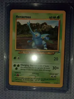 Pokemon TCG - Heracross Neo Destiny (41/105) Regular Unlimited Uncommon NM/Mint! - Image 1