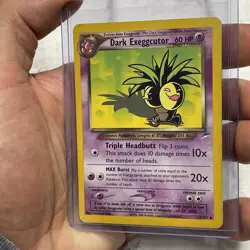 Pokemon Card TCG - Dark Exeggcutor - Neo Destiny - 33/105 - LP Vintage Pokemon - Image 2