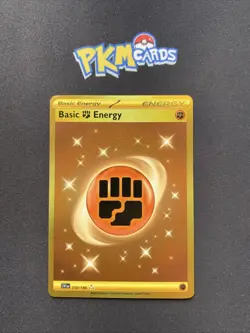 Pokemon TCG Fighting Energy Scarlet & Violet 258/198 Hyper Rare NM. - Image 1