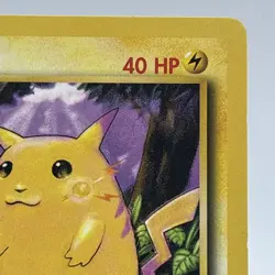 Pikachu 58/102 Base Set Unlimited Non Holo WoTC Starter Pokemon TCG 1999 NM - Image 3