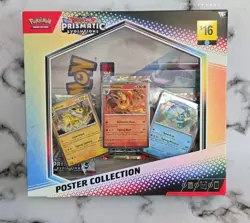 Pokemon TCG Scarlet & Violet Prismatic Evolutions Poster Collection Box. Dented - Image 1